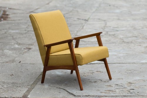 Armchair. Mustard.1960