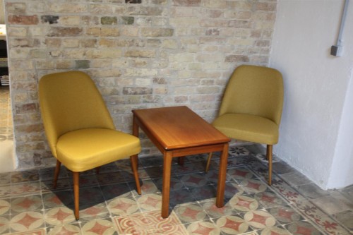 Yellow coctail chairs