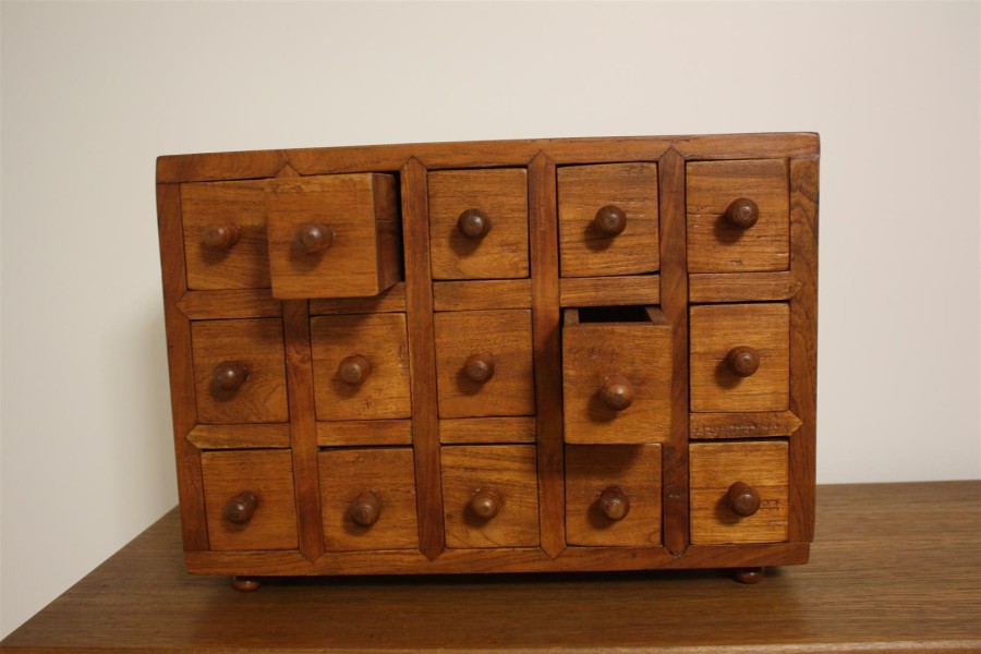 Apothecary drawers
